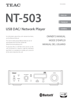 Teac NT-503-Owners-Manual 